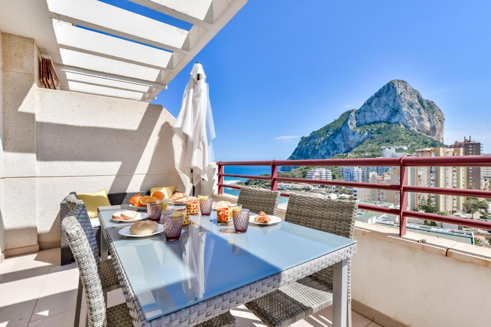 Apartamentos Zafiro Atico Calpe Eksteriør billede